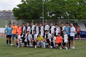 Plantilla del Atlético Baenense cadete que ha disputado este trofeo.