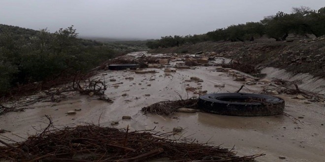 El temporal Elsa deja en la provincia varias carreteras cortadas y los pantanos suben un 21%