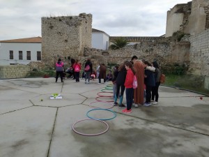 Algunos de los retos se han desarrollado en el interior del Castillo.