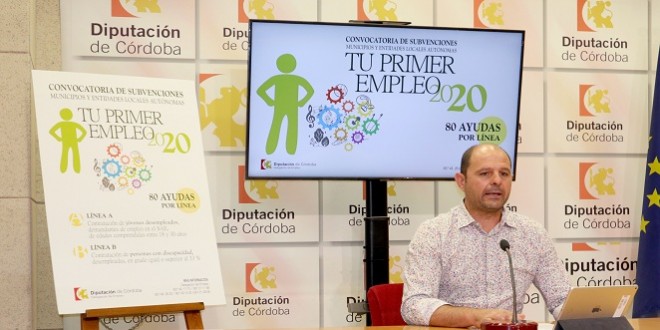 Miguel Ruz, delegado de Empleo de la diputación de Córdoba.