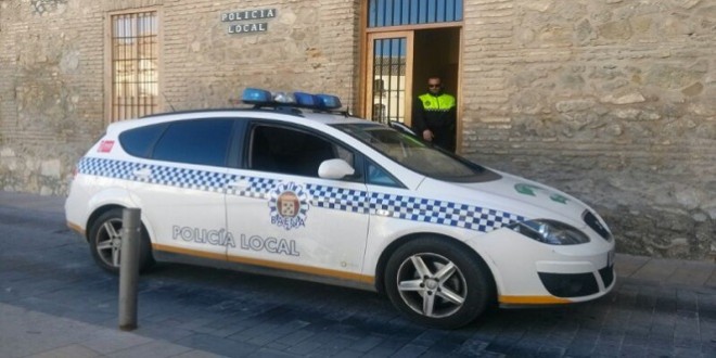 Jefatura de la Policía Local de Baena. Imagen de archivo. TV Baena.