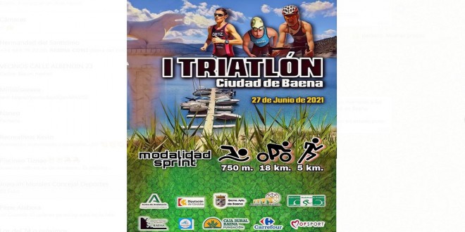 Deportes cartel I Triatlon Ciudad de Baena mayo2021 (2)
