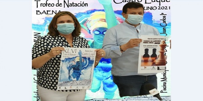 Presentación del XLVI Trofeo de Natación 'Melchor Castro Luque'. Foto: Ayuntamiento de Baena.